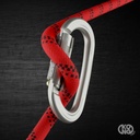 KONG OVALONE CARBON RISE LOCK Steel Carabiner 3