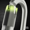 KONG OVALONE CARBON RISE LOCK Steel Carabiner 4