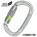 KONG I-OVALONE ALU TWIST LOCK Carabiner 1