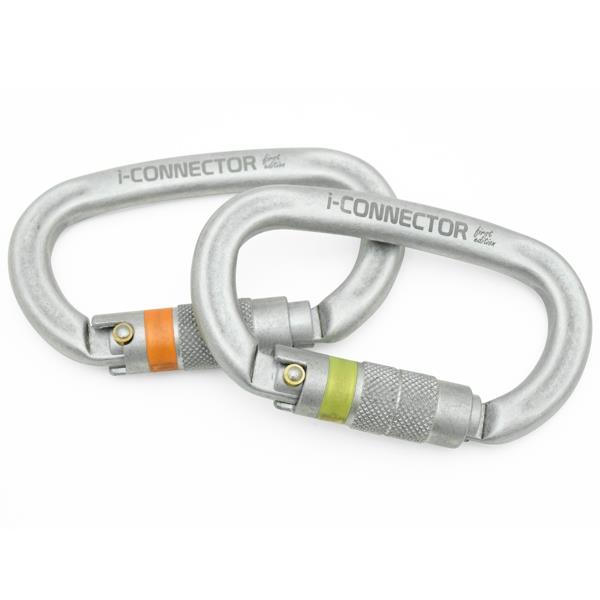 KONG I-OVALONE DNA AUTO BLOCK Helical Steel Carabiner 1