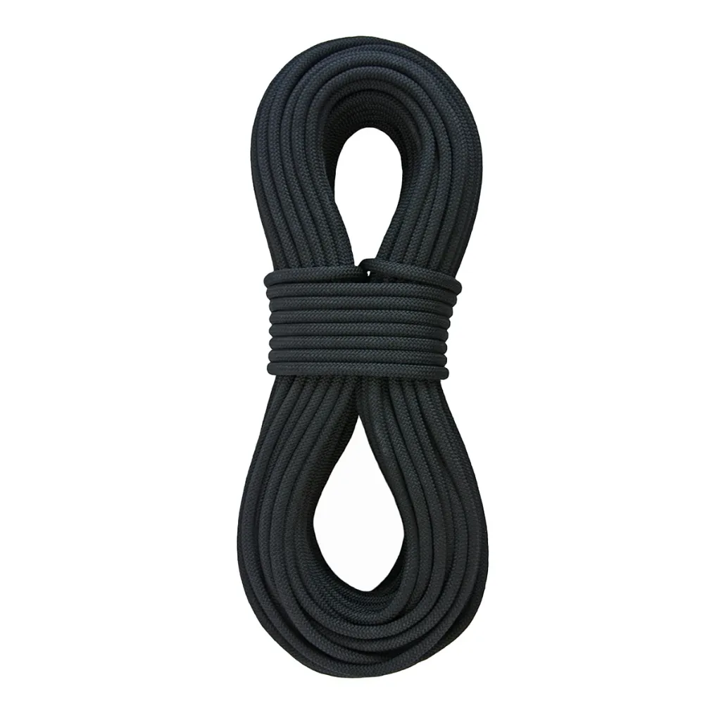 Sterling 3/8" Sentinel BC Static Black Rope – Berry Amendment Compliant (200 ft (61 m))