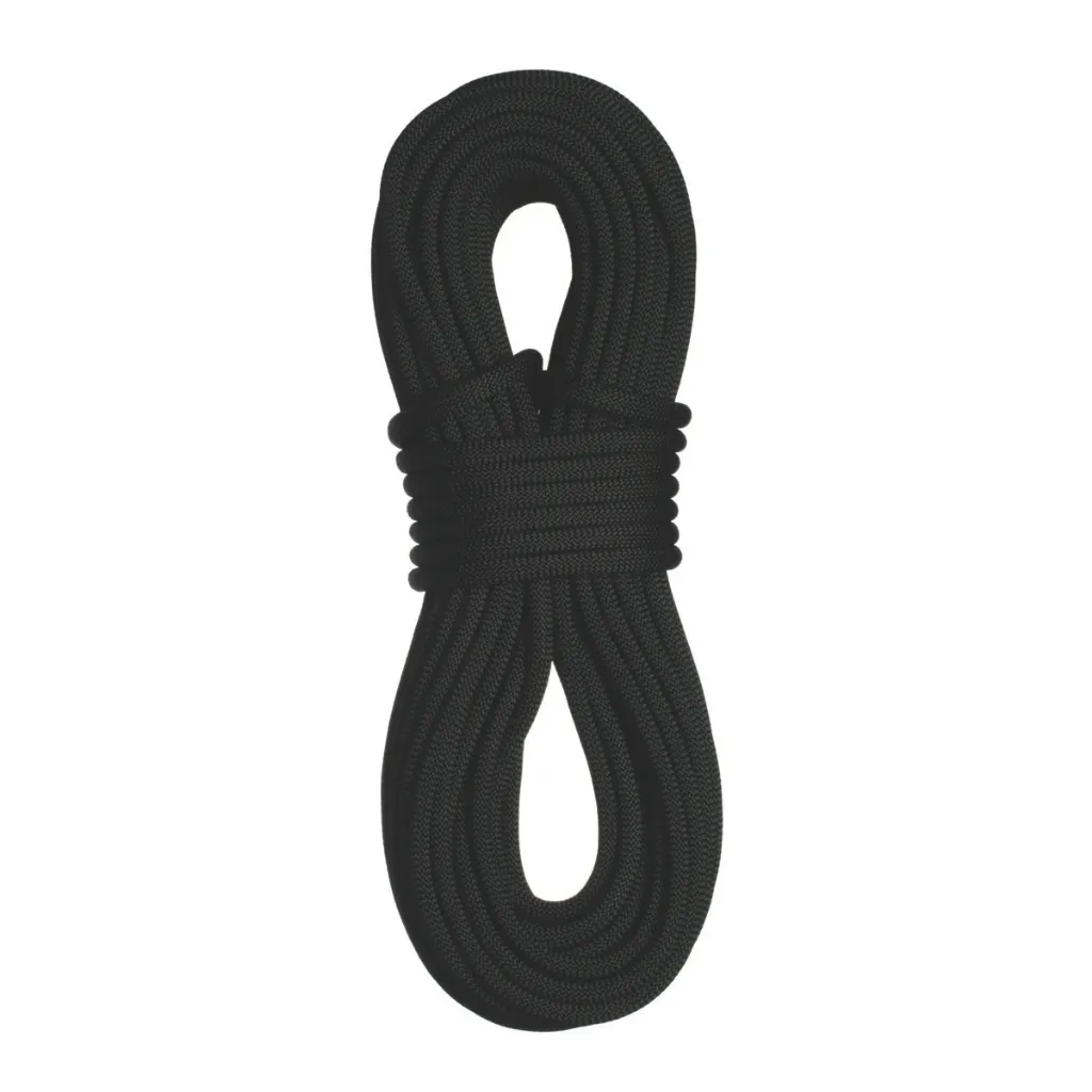Sterling 7/16" Sentinel BC Static Black Rope – Berry Amendment Compliant (200 ft (61 m))
