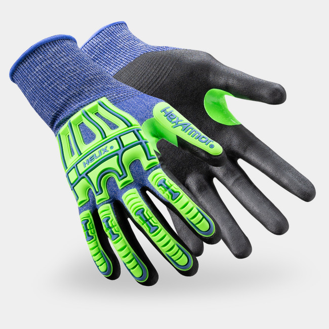 HexArmor Helix 3026IMP High-Dexterity Cut- and Impact-Resistant Safety Gloves – 12-Pair Pack or 72-Pair Case