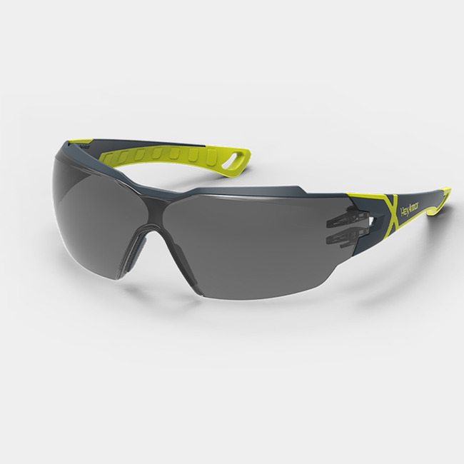 HexArmor MX300 Anti-Fog Safety Glasses - (12-Pair Pack or 192-Pair Case) (Amber, TruShield, 12-Pair Pack)