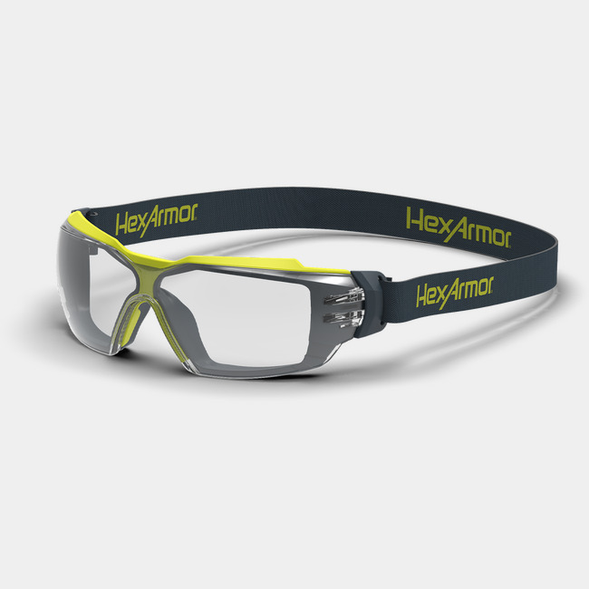 HexArmor MX350 Gasketed Anti-Fog Safety Glasses – (12-Pair Pack or 192-Pair Case) (12-Pair Pack)