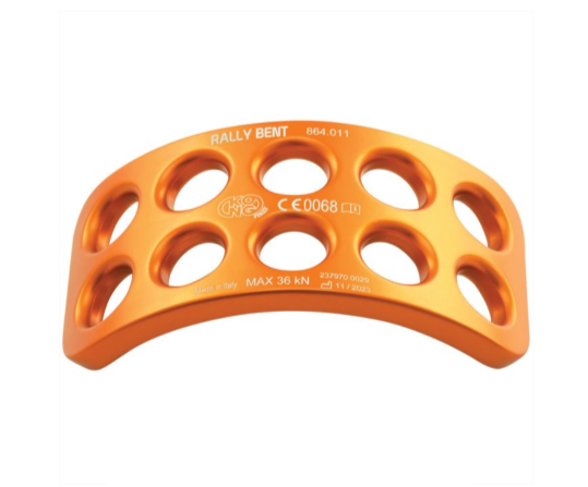 KONG Rally Bent Aluminum Anchor Plate – Orange