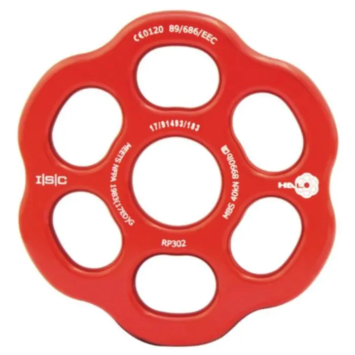 ISC HALO Rigging Plate (Red Small - 40 kN)