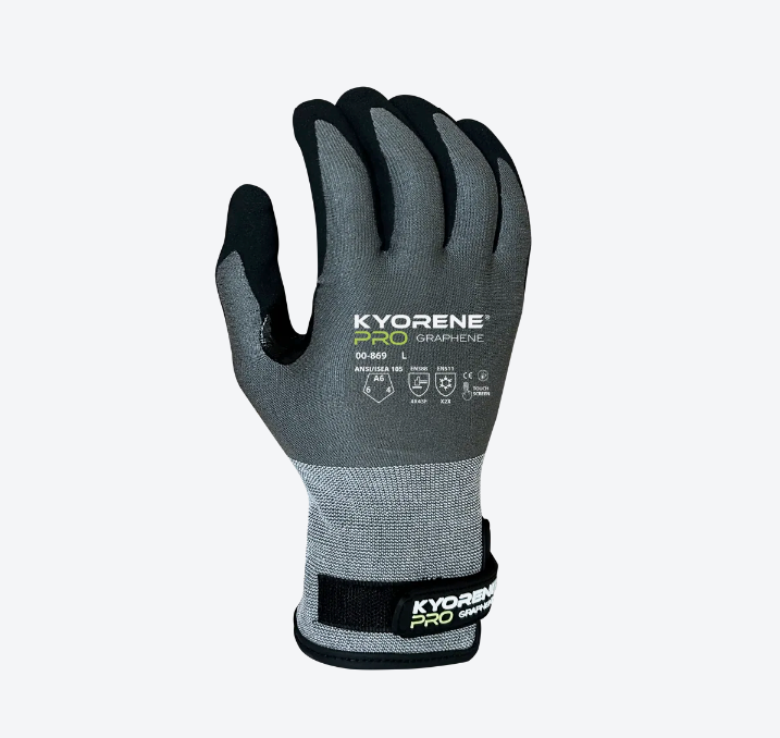 Armor Guys Kyorene Pro 00-869 A6 Cold Weather Cut Resistant Work Gloves – (12-Pack) (S-M)