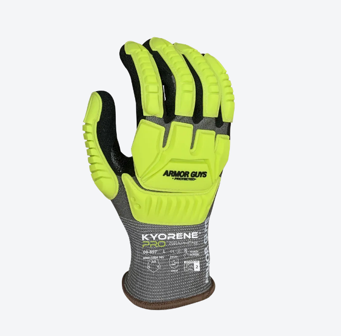 Armor Guys Kyorene Pro 00-897 A9 Cut & Impact Resistant Work Gloves – (12-Pack) (S-M)