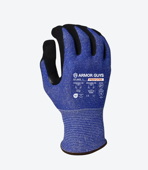 Armor Guys Perfotek 07-002 A9 Cut & Needlestick Puncture Resistant Gloves (S-M)