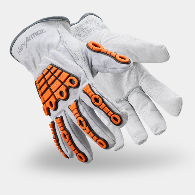 HexArmor Chrome SLT 4060 Safety Gloves - (Individual Pair, 12-Pair Pack, or 36-Pair Case) (One Pair, S-M)