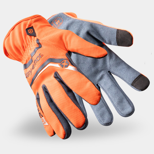 HexArmor Chrome SLT 4072 Safety Gloves - (Individual Pair, 12-Pair Pack, or 36-Pair Case) (One Pair, S-M)