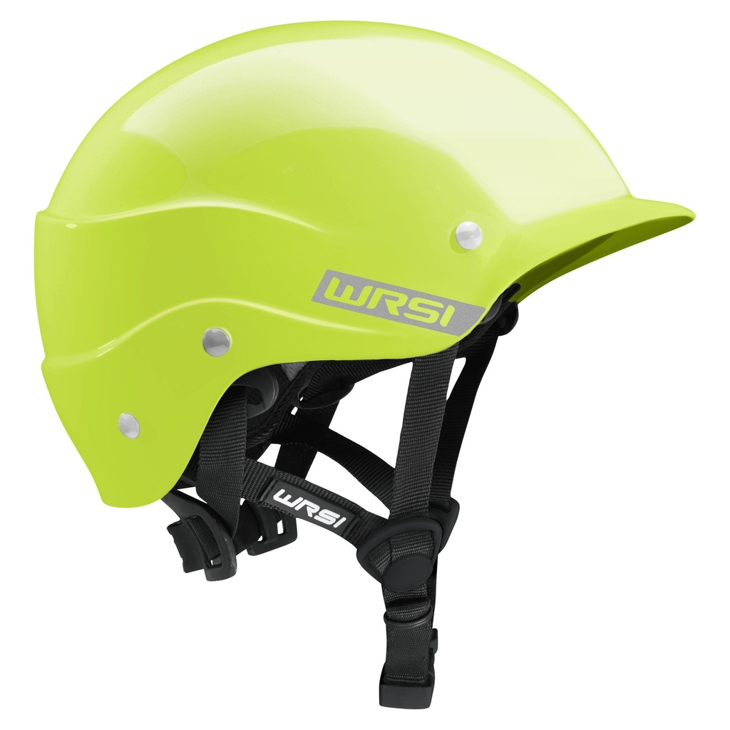 WRSI Current Vented Whitewater & Rescue Helmet (Lime Green, S-M)