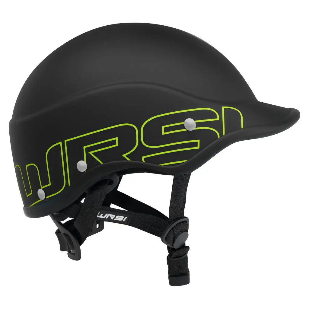 WRSI Trident Non-Vented Carbon Composite Whitewater & Rescue Helmet – CE EN 1385 (Phantom, S-M)