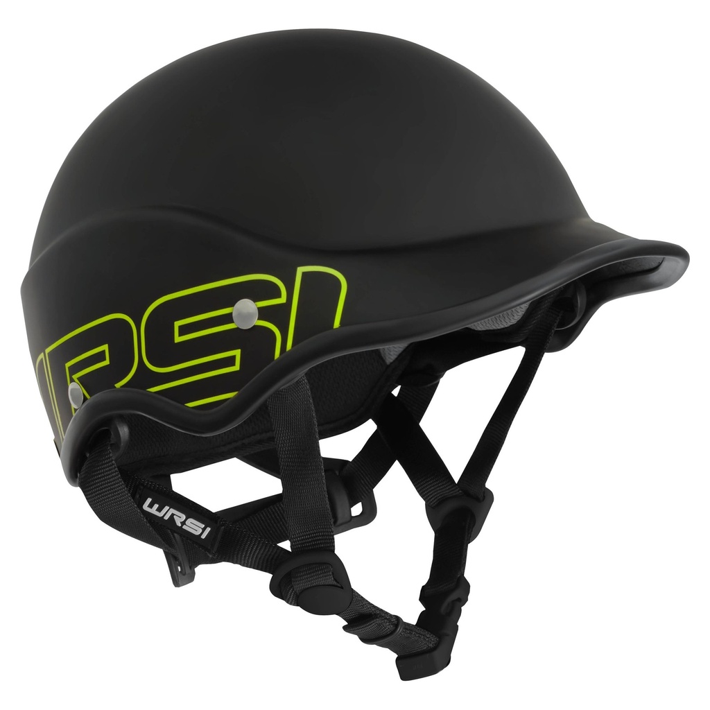 WRSI Trident Non-Vented Carbon Composite Whitewater & Rescue Helmet – CE EN 1385 (Phantom, S-M)