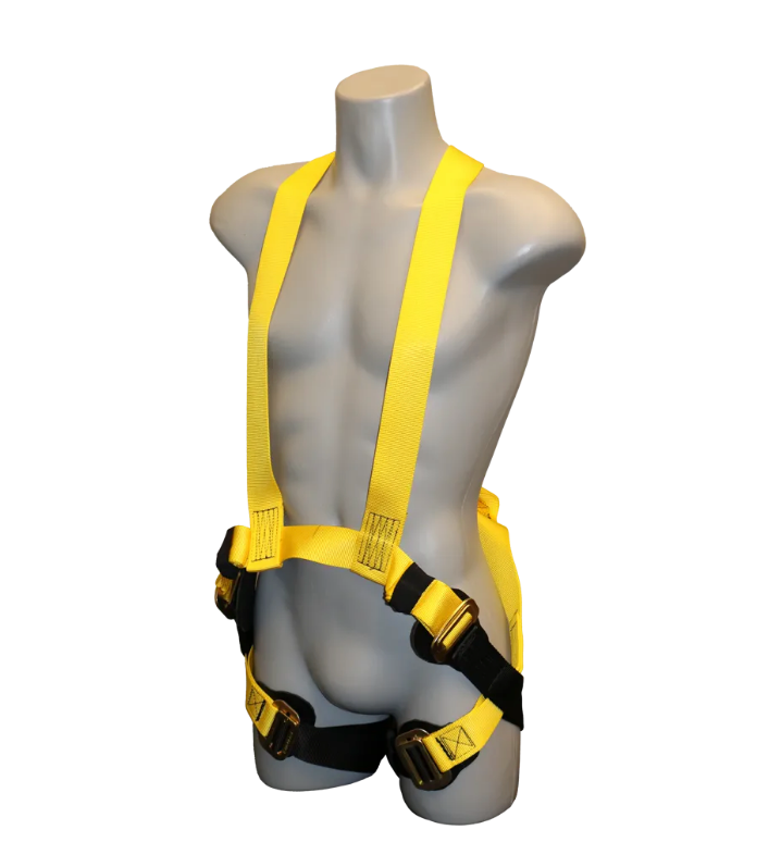 FrenchCreek 630UT Utility Full Body Harness, No Hardware Above the Waist (XL)