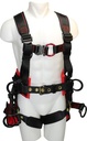 Elk River Raven Tower Harness – 6 D-Ring, Removable Adjustable Seat, Breathable Mesh Padding