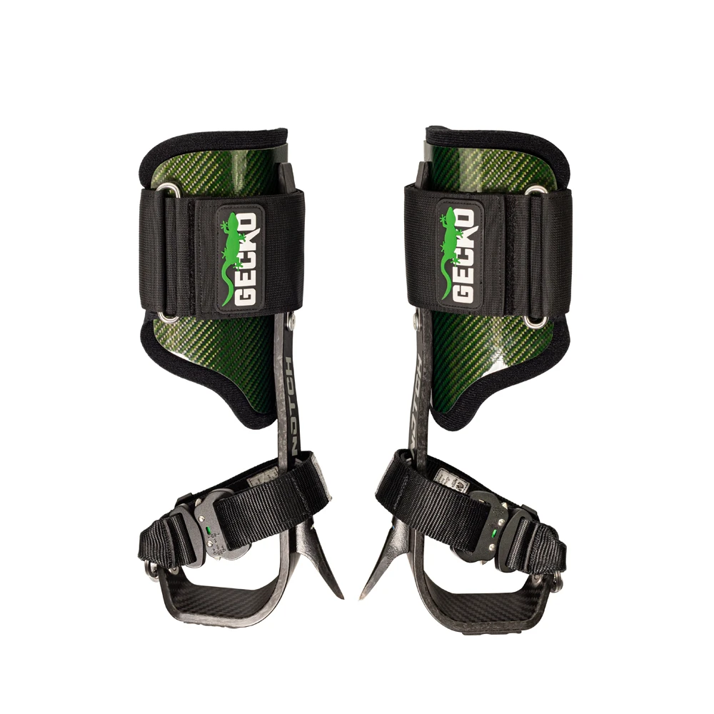 Notch Gecko Carbon Fiber 2.0 Climber Set – Short and Long Gaffs Included