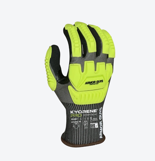 Armor Guys Kyorene Pro 00-887 A8 Cut & Impact Resistant Work Gloves – (12-Pack) (XS)