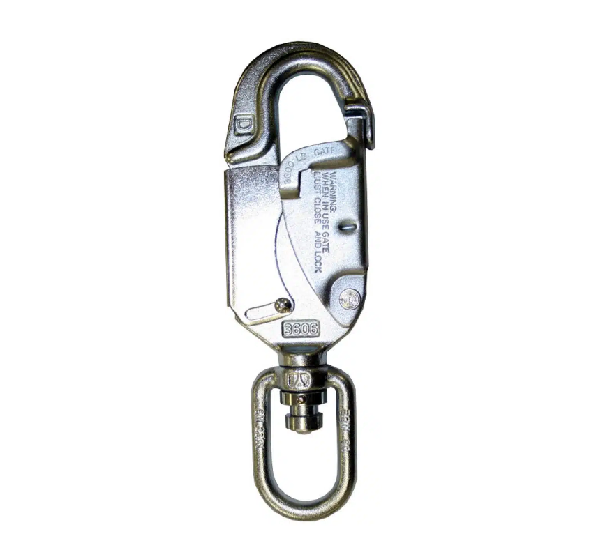 FrenchCreek RL-28 Steel Swivel Locking Snaphook – 3/4 in. Gate