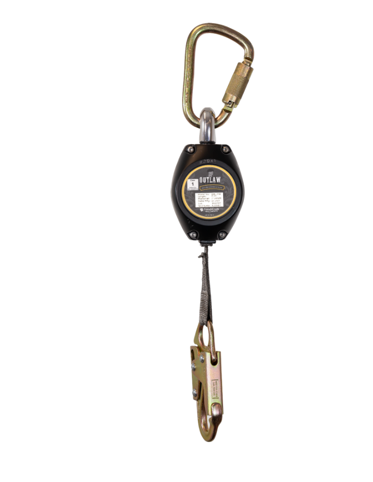 FrenchCreek XR-7W Outlaw Series 7' Web Self-Retracting Lifeline