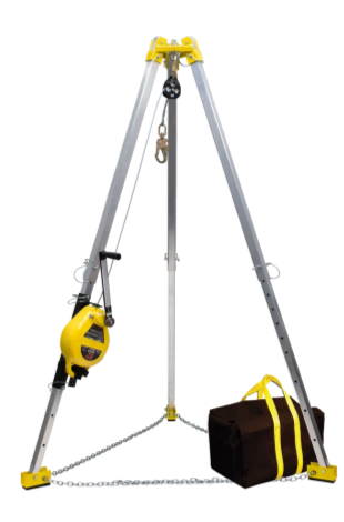 FrenchCreek R50G-TP7 Confined Space Tripod System with Carry Bag
