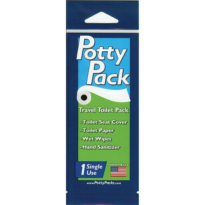 Potty Pack Single-Use Travel Toilet Kit – (10-Pack)