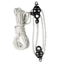 US Rigging Large Fiddle Block Set, 50 ft