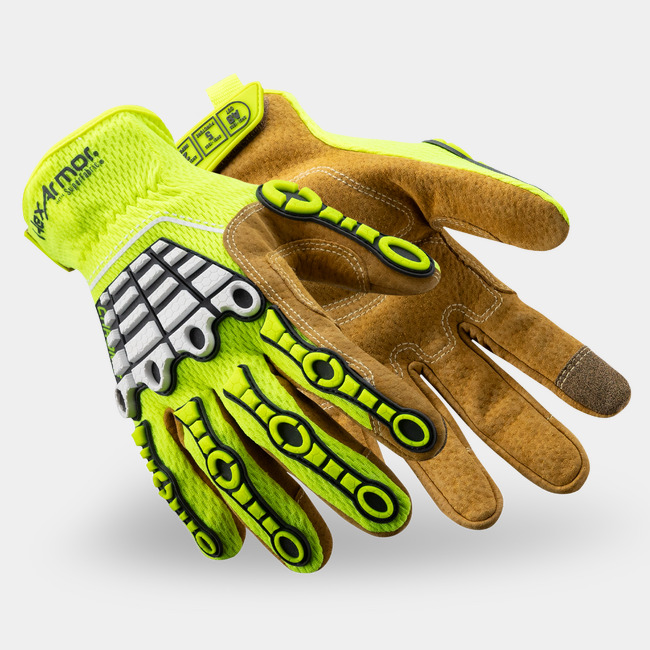 HexArmor Helix 4091IMP Impact-Resistant Cut Protection Gloves