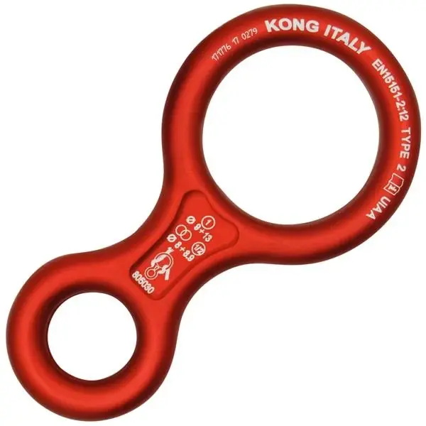 KONG 8 Classic Figure 8 Descender | Aluminum