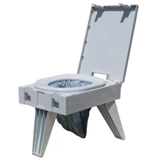 GO Anywhere Cleanwaste Portable Toilet - 500 lb. Capacity