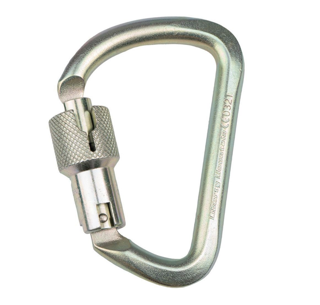 Cypher G Series Large D Triple-Lock ANSI Steel Carabiner