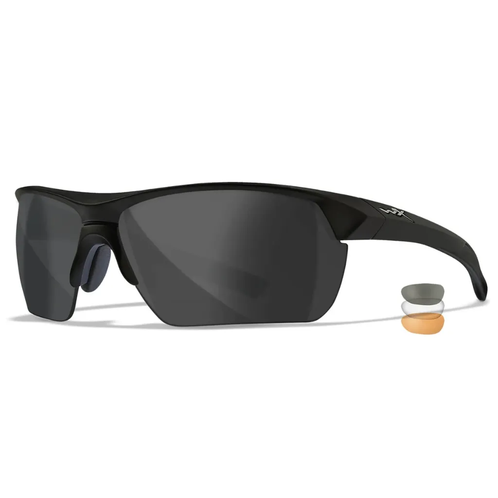 Wiley X Guard Advanced Ballistic Safety Glasses - 3-Lens Kit
