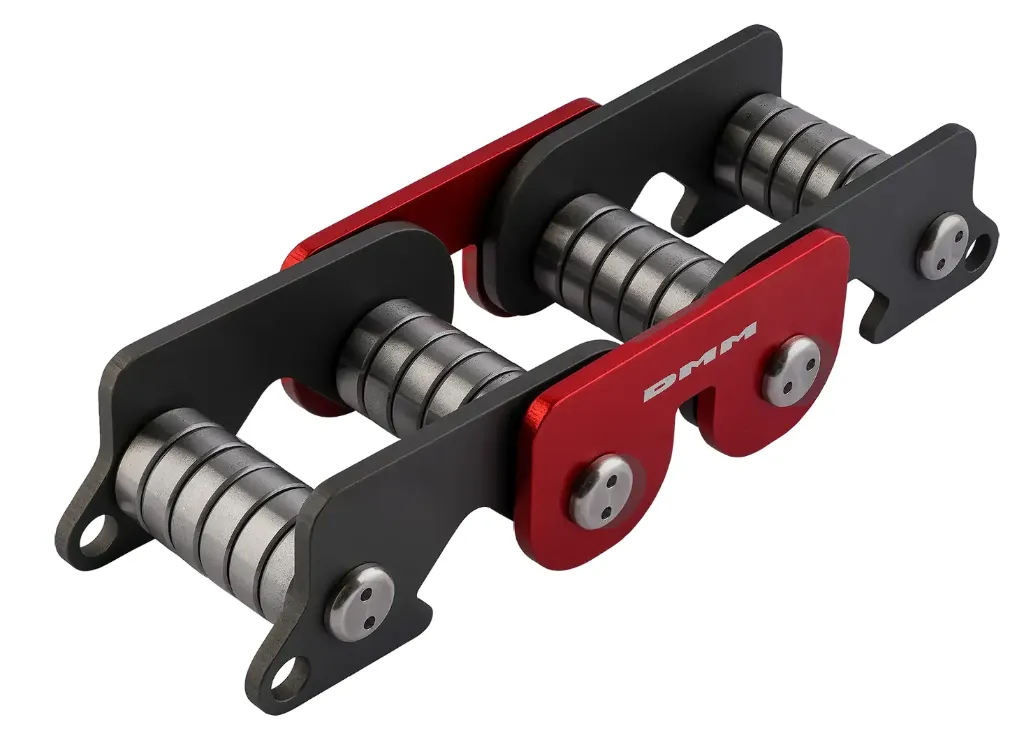 [VO-DMM-EH300] DMM Patroller Rope Edge Roller (Grey/Red)