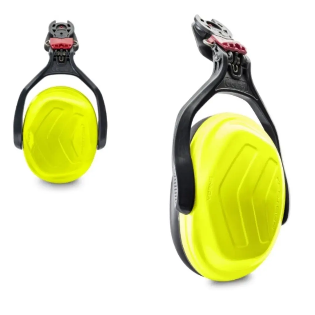 Pfanner Protos Arborist Helmet Earmuffs (Bright Yellow)