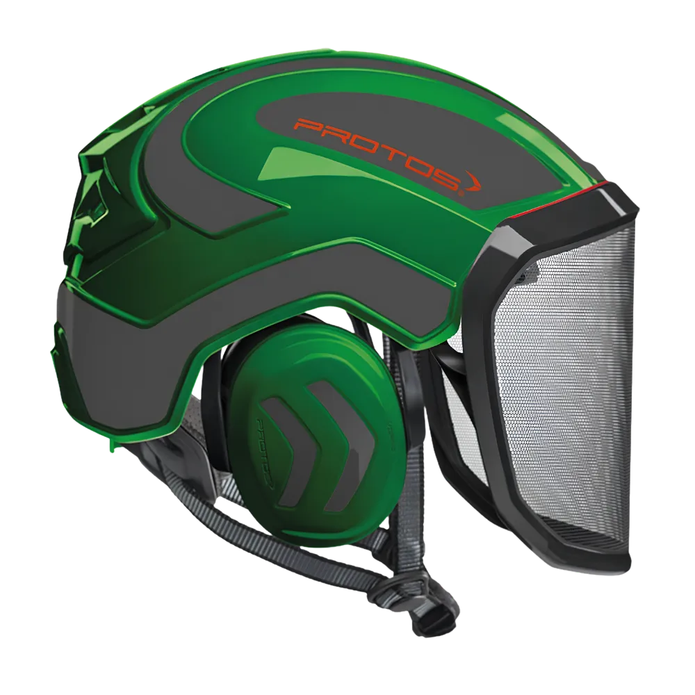 Pfanner Protos Arborist Helmet System (Helmet Only, Bright Yellow)