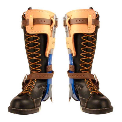 [VO-VSG-15065] Buckingham Pole Climbing Gaffs Set - Replaceable, No Twist