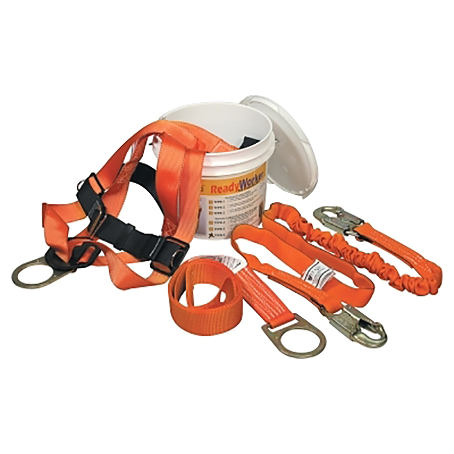 Miller by PIP Titan ReadyWorker Fall Protection Kit with Cross-Arm Strap (1926.104)