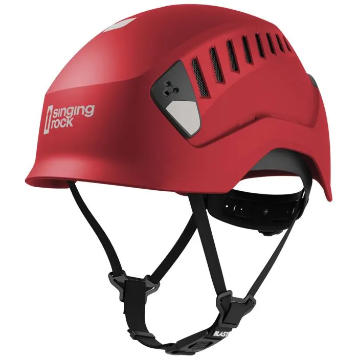 [VO-LM-498200] Singing Rock BLAST Work Helmet - Vented (Orient Red)
