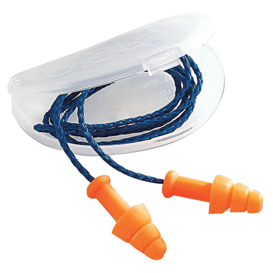 Howard Leight SmartFit Reusable Corded Earplugs (100 Pairs)
