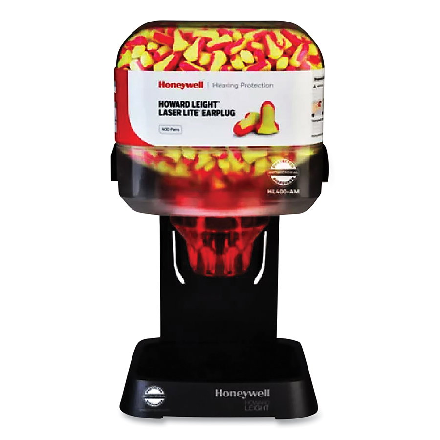 Howard Leight HL400 Earplug Dispenser Starter Kit with MAXIMUM LITE Earplugs – 800 Pairs