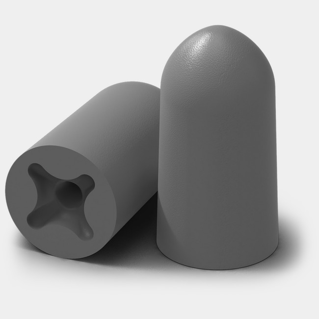 HexArmor accuFit Disposable Earplugs Refill Box – Large / 33 dB NRR / 300 Pairs