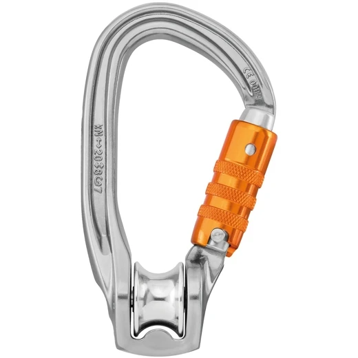 Petzl ROLLCLIP Z TRIACT-LOCK Pulley Carabiner