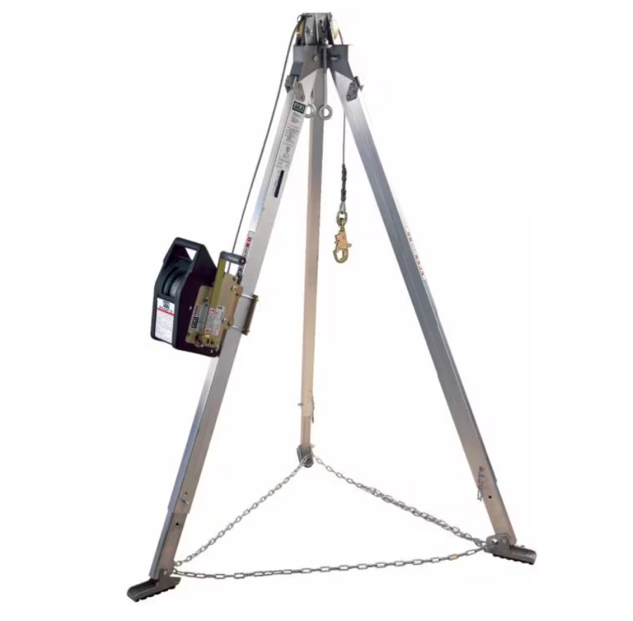 3M DBI-SALA Confined Space Aluminum Tripod with Winch 8301087