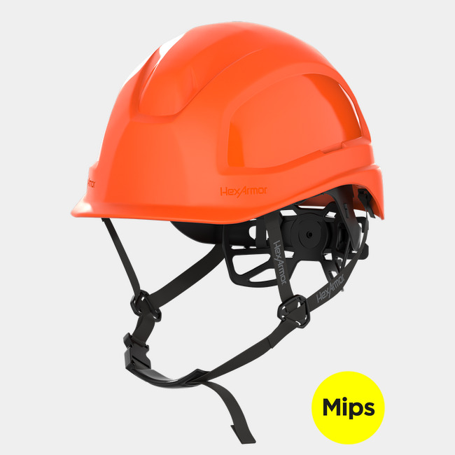 HexArmor Ceros XP450AE Non-Vented Type 1 Class E Safety Helmet with Mips (Green)