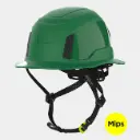 HexArmor Ceros XT400E Non-Vented Full-Brim Type 2 Class E Safety Helmet with Mips