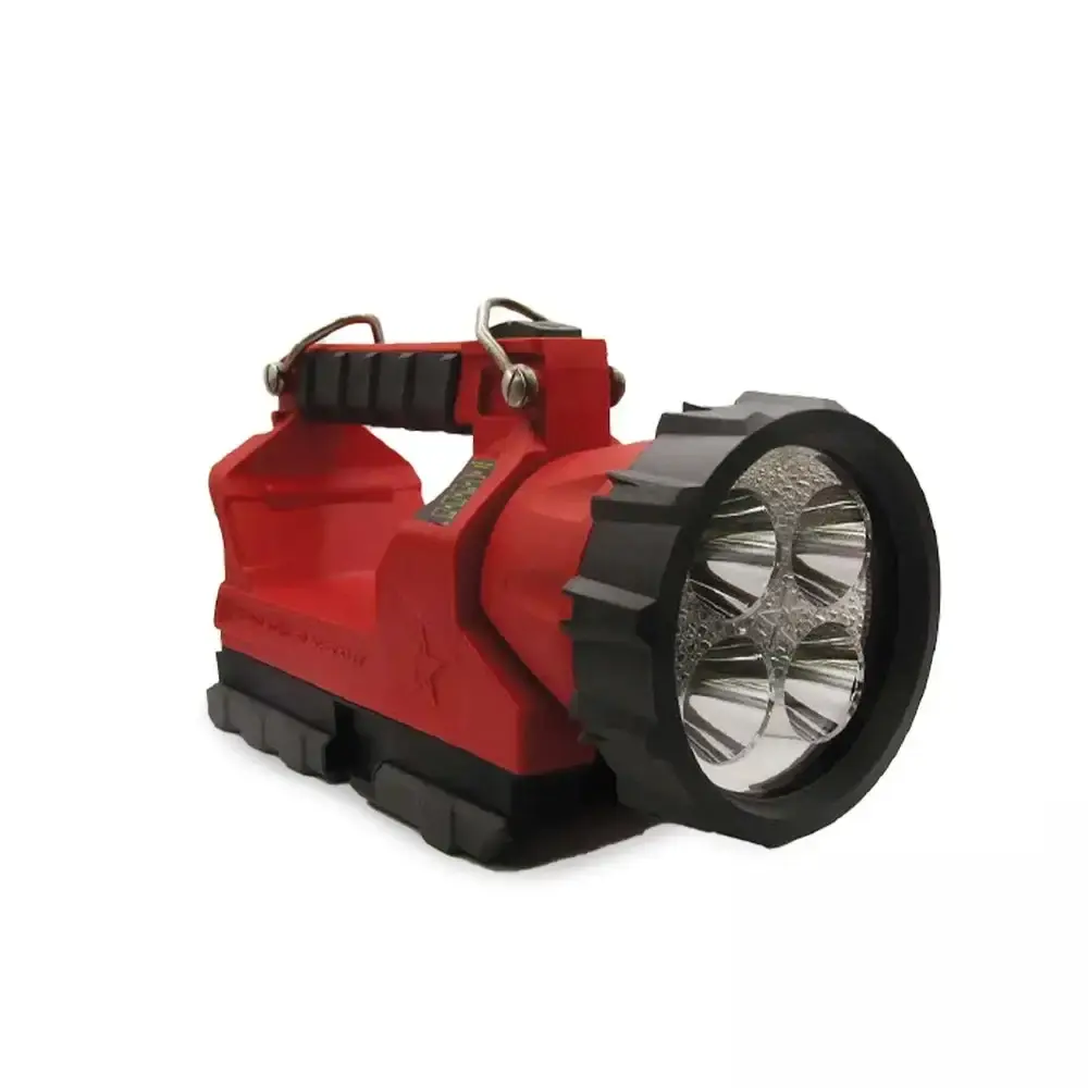 Koehler Bright Star Raptor Flood Rechargeable Lantern, 375 Lumens – Red or Hi-Vis Green (Red)