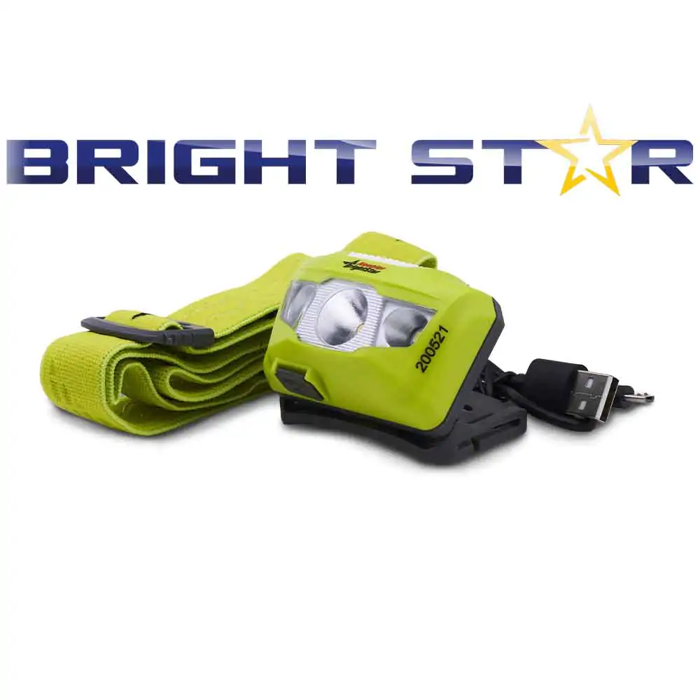 [VO-KBS-200521-PK6] Koehler Bright Star Vision LED Rechargeable Headlamp – (6-Pack)