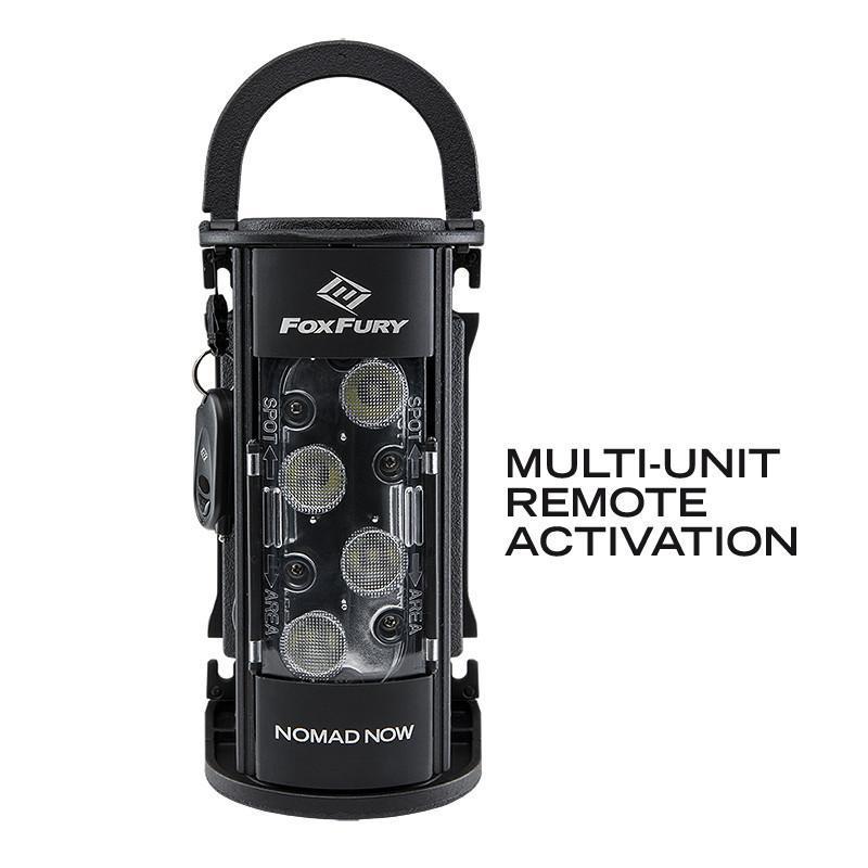 [VO-FOX-200-400-100] FoxFury Nomad NOW Scene Light, Multi Activation – 200-400-100