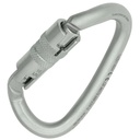 Kong Ovalone DNA ANSI Carbon Steel Twist-Lock Carabiner, Lunar White